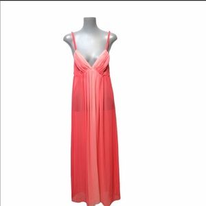 Oscar De La Renta Pink Label Ombre Pink Nightgown
